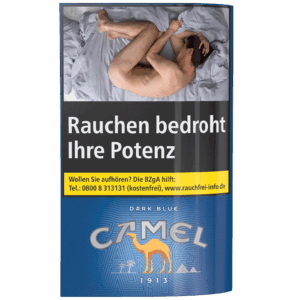 Camel Dark Blue Pouch